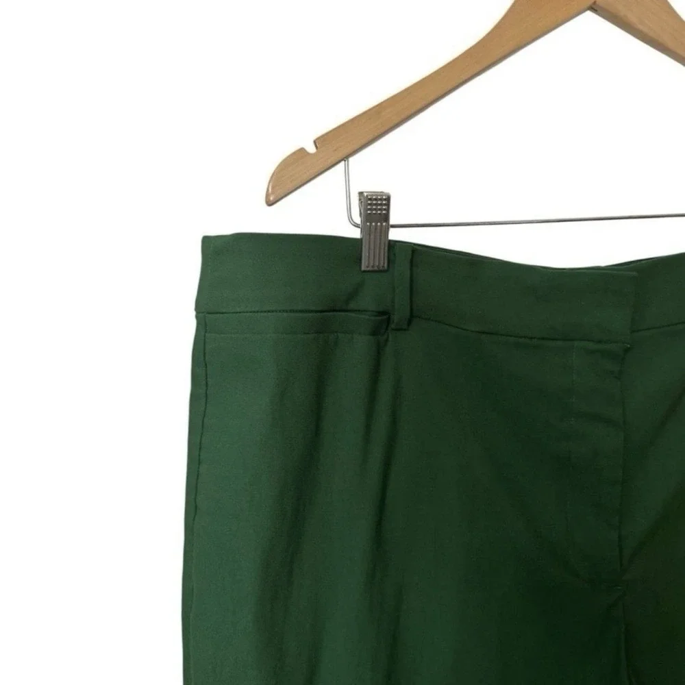 Lane Bryant 4 Season Bermuda Shorts Eden Green Size 22